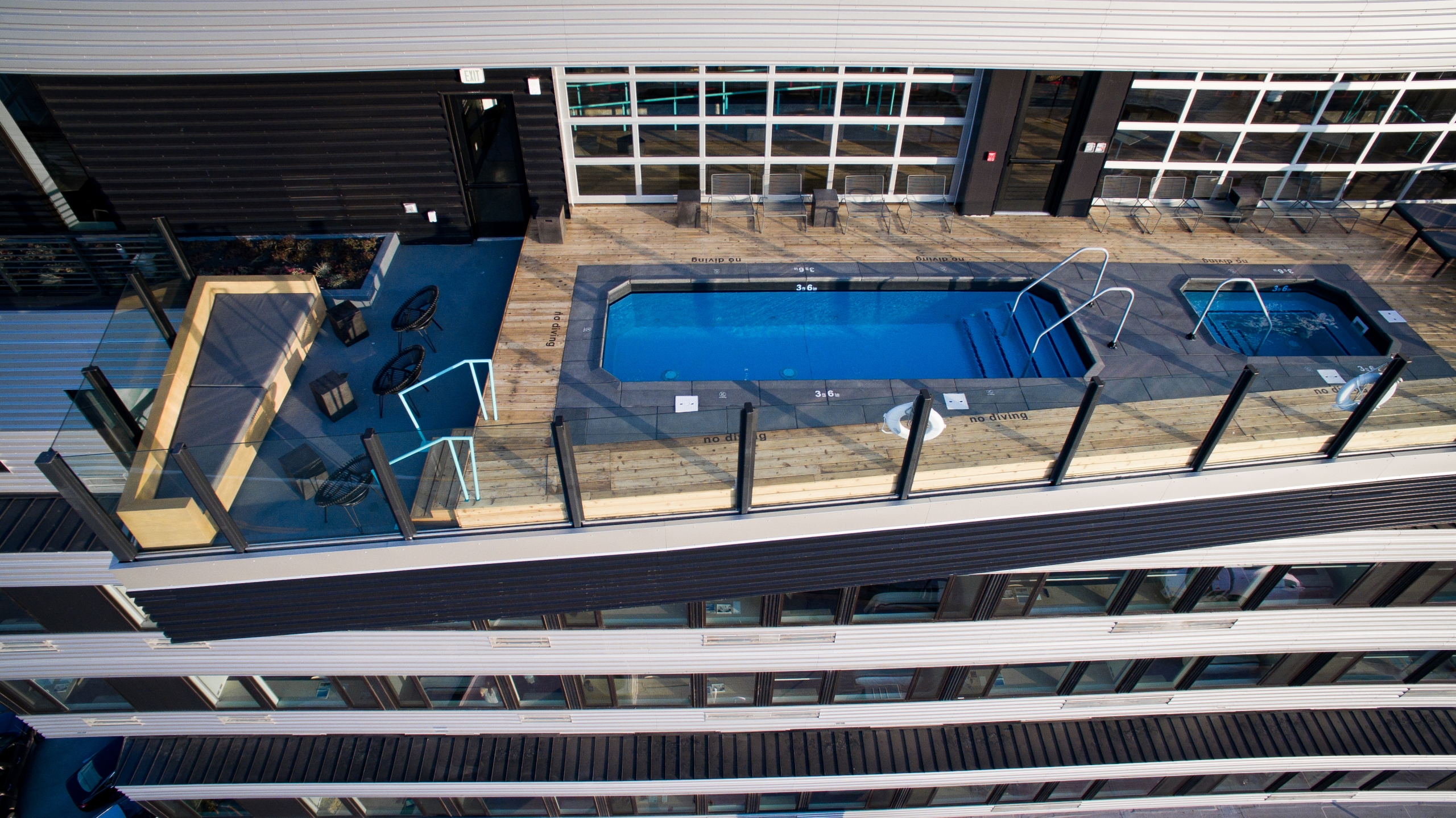 Source Hotel Aerial pool view