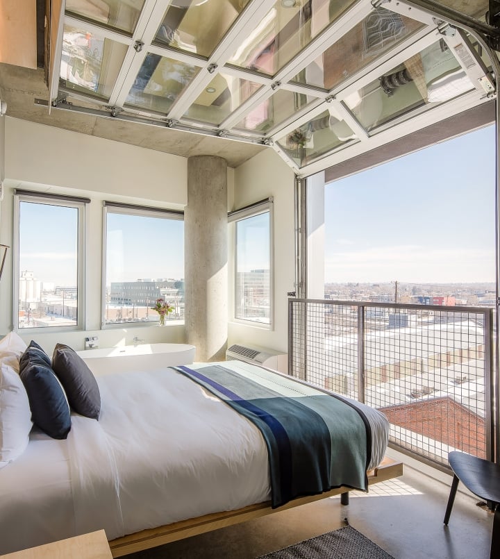 the source hotel room