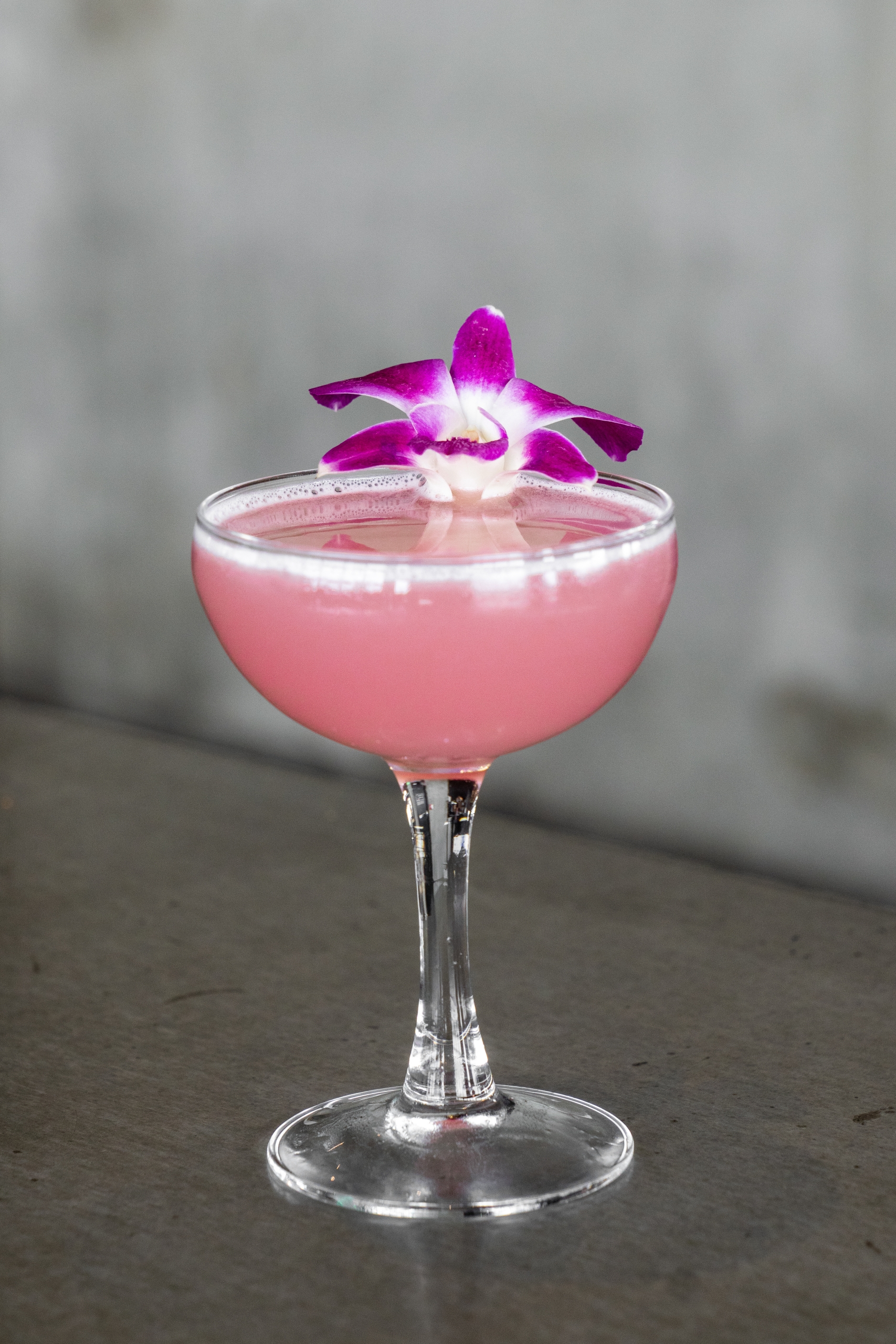 pink summer cocktail