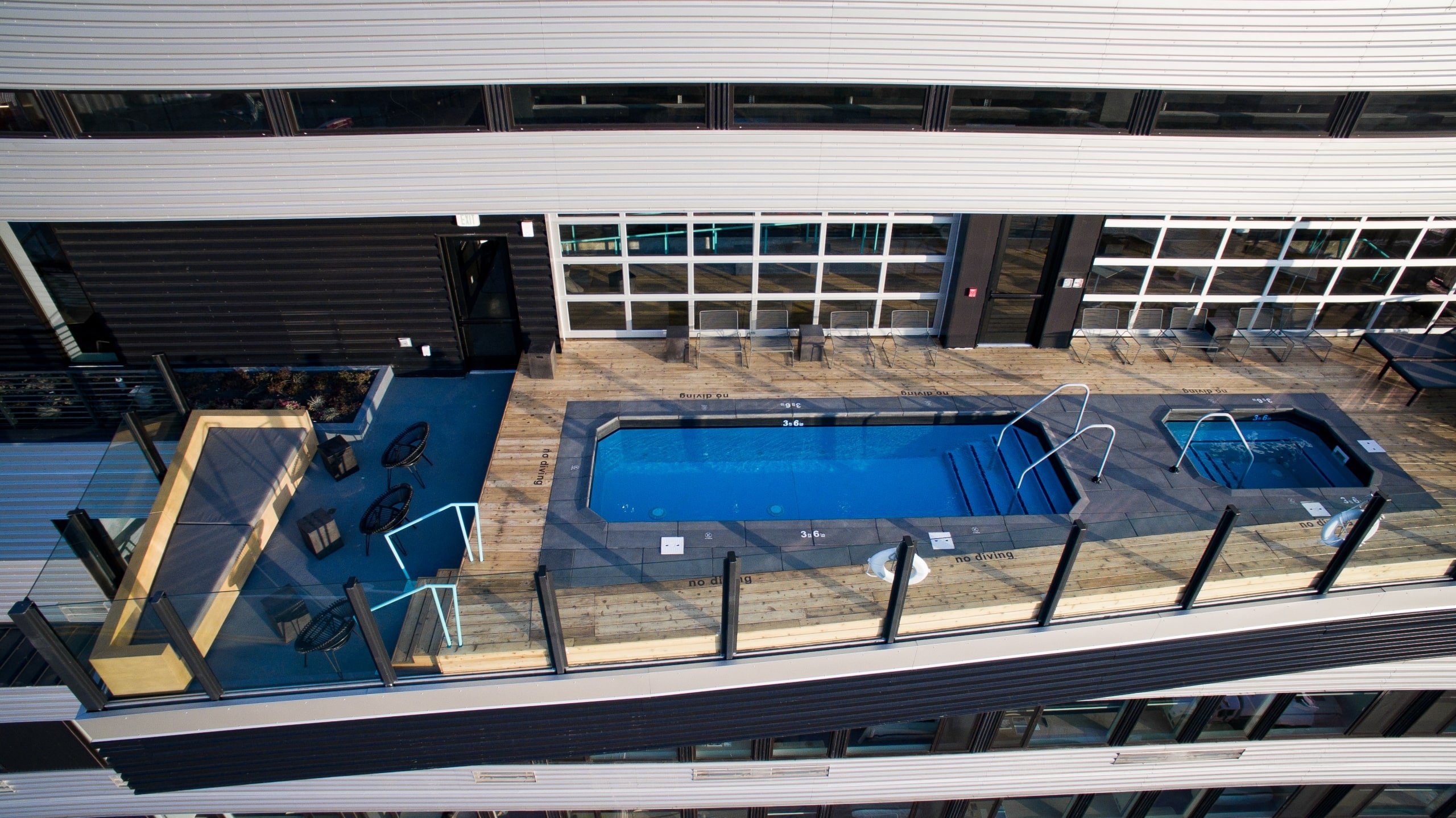 rooftop pool The Source Hotel