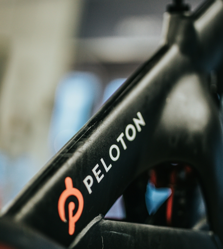 peleton bike in a hotel gym at source hotel in denver colorado