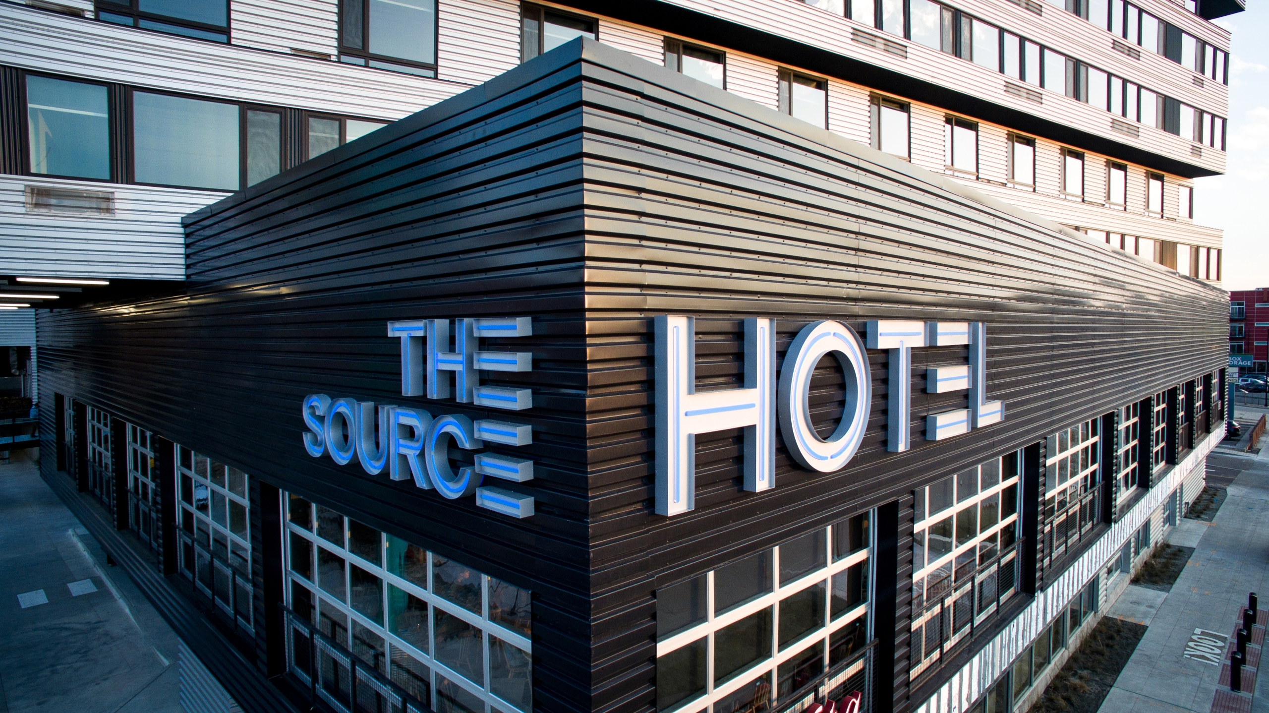 Exterior image of The Source Hotel